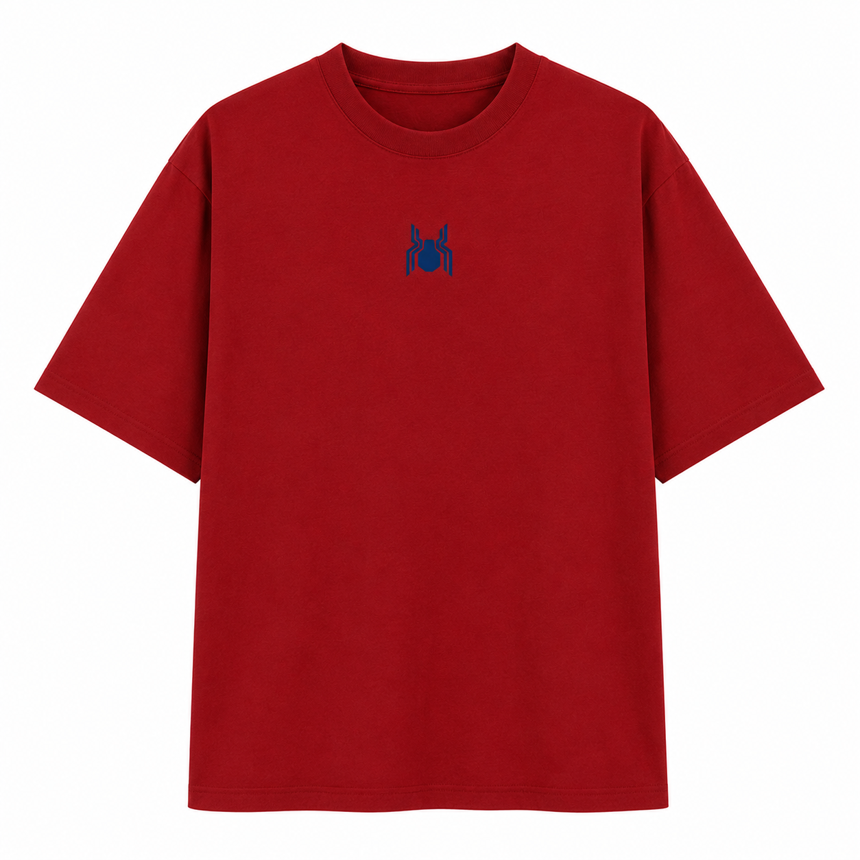 Spider Man Logo Oversized T-Shirt – 240 GSM Unisex Heavyweight Tee